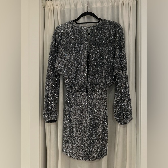& Other Stories Sequin Mini Dress - Picture 3 of 6